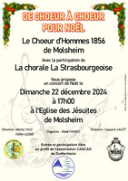 Concert de Nol du Choeur d'Hommes 1856